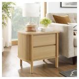 Cadence Oak 2-Drawer Nightstand