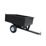 PowerCare 10 Cu. Ft. Lawn Mower Dump Cart with Whe