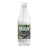 6ct Origin Sparkling Water, Lime, 16.9oz, 6 cases