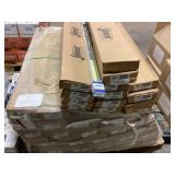 Johnson 48" 2 Door Sliding Door Hardware, 60ct