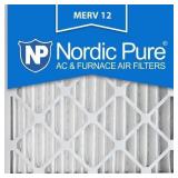 Nordic Pure 24x24x2 Pleated MERV 12 Air Filters 3