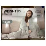 CVS Glass Bead Weighted Blanket - 18lb - Spot Clea