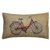 Hampton Bay Beige Raffia Bicycle Chili Outdoor Lum