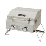 2-Burner Portable Propane Gas Table Top Grill in S