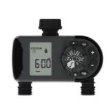 2-Outlet Programmable Hose Watering Timer Sprinkle