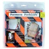 Forearm Forklift Lifting Straps  Orange