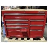 Husky 42 in Drawer Toolbox with Wooden Top - Minor