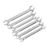 SAE & MM Flare Nut Wrench Set (6-Piece)