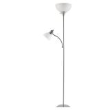 71.5 in. Silver Mother/Daughter Floor Lamp