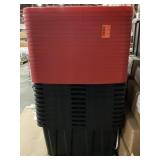 HDX Tough Tote 27 Gallon Durable Plastic Storage C