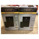 Defiant Touchpad Deadbolt Matte Black Pack of 2 -