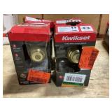 Kwikset Deadbolt Pack of 4 - Easy Install, Lifetim