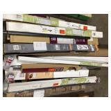 ECOOM Custom Cut Deluxe 1 in Vinyl Blinds - White,