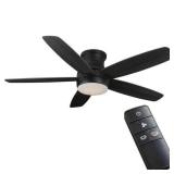 Ashby Park 52 in. White Color Changing Integrated