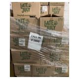 Late July Tortilla Chips Jalapeno Lime, ONE LOT