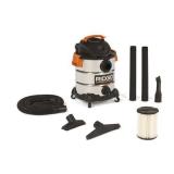 10 Gallon 6.0 Peak HP Stainless Steel Wet/Dry Shop