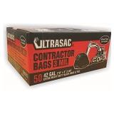 Ultrasac - Extra Heavy Duty Contractor Bags  42 Ga