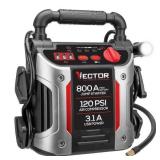 800 Peak Amp Automotive Jump Starter, Portable Pow