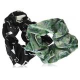 Wet Brush Coil Hair Scrunchies for Women & Girls -