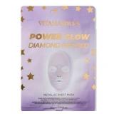 Power Glow Diamond Infused Metallic Face Sheet Mas