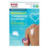 CVS Heath Waterproof Transparent Dressings with Pa