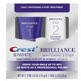 Crest 3D White Brilliance Toothpaste and Whitening