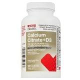 CVS Health Calcium Citrate + D3 Tablets, 120 CT