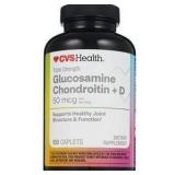 CVS Health Glucosamine Chondroitin + D3 Caplets, 1