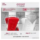 Essie Gel Couture Nail Polish + Top Coat Kit - Roc