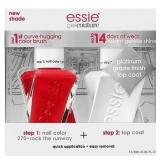 Essie Gel Couture Nail Polish + Top Coat Kit - Roc