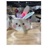 Bunny Easter Basket, Candy Filled, Plush Bunny Ear