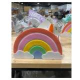 Spritz Easter Grass - Hair Clips Set, Rainbow Desi