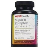 CVS Health Super B Complex with Vitamin C Caplets,