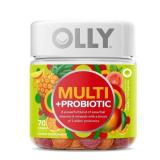 OLLY Adult Multivitamin + Probiotic Supplement Gum