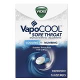 Vicks VapoCOOL Sore Throat Lozenges - 16ct