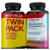 CVS Health Triple Strength Glucosamine D Capsules,