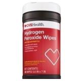 CVS Health Hydrogen Peroxide Wipes, 40 Ct