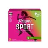 Playtex Sport Plastic Tampons Unscented Super Abso