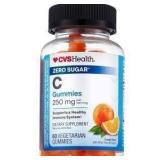 CVS Health Zero Sugar Vitamin C Gummies, 250 MG, 6