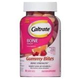 Caltrate Bone Health Gummy Bites Calcium Supplemen
