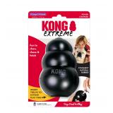 KONG Extreme Black Rubber Dog Chew Toy