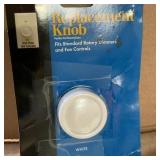 Pass  Seymour White Dimmer Fan Control Knob New