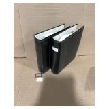 Black Book-Style CDDVD Binders 2-Pack As-Is