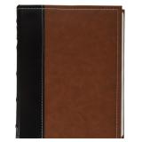 Bellagio-Italia Brown CDDVD Storage Binder