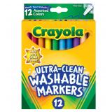 Crayola Ultra-Clean Washable Markers 12pk