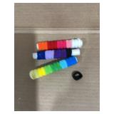 Multi-Color Ribbed Hair Ties 3-Pack for Women