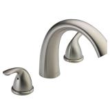 DELTA Stainless Widespread Roman Tub Faucet