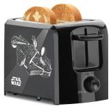 STAR WARS Black Toaster with Iconic Imprint