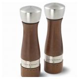 Cole  Mason Walnut Wood Salt  Pepper Mill Set