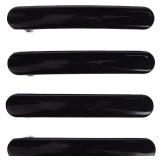 GOODY Black Classic Oblong Hair Clips 4-Pack